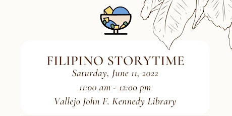 In Person Filipino Storytime tickets