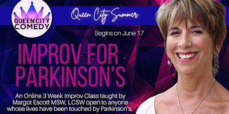 Online Improv for Parkinson's & Movement Disorders with Margot Escott, MSW tickets