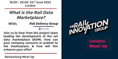 Meet Up: What is the Rail Data Marketplace? tickets