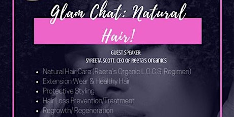 Glam Chat: Natural Hair! primary image