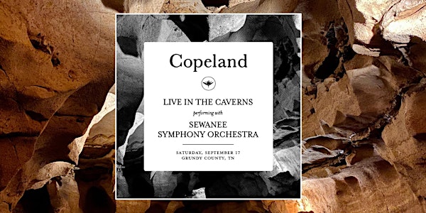Copeland  performing with Sewanee Symphony Orchestra in The Caverns