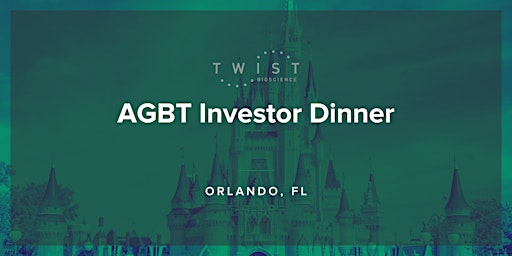 AGBT Investor Dinner