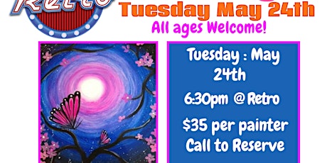 All ages Paint night MAY 24th tickets