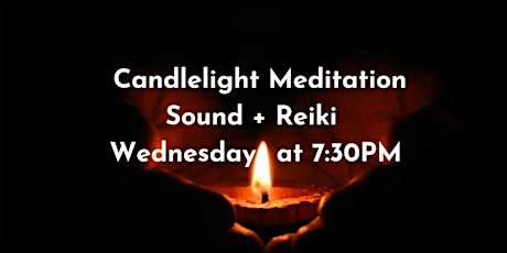 Candlelight Meditation: Sound + Reiki
