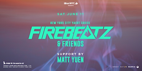 FIREBEATZ & Friends Boat Party NYC tickets