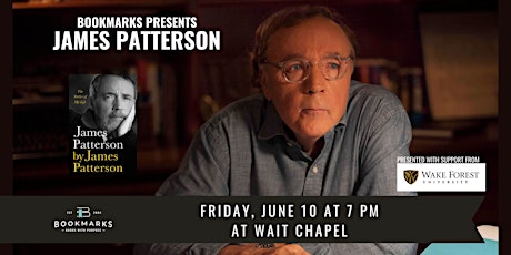 Bookmarks Presents James Patterson tickets