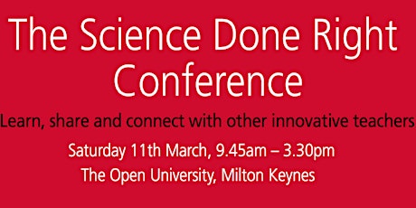 Science Done Right conference, from ENGAGE primary image