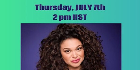 Comedian Michelle Buteau on Reproductive Health tickets