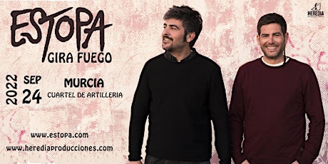 Imagen principal de ESTOPA presenta GIRA FUEGO en Murcia