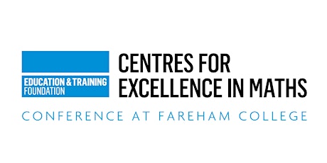 Centres for Excellence in Maths (CfEM) conference tickets