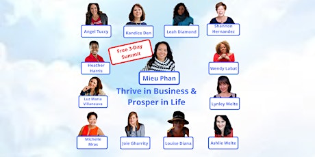 Thrive in Business & Prosper in Life Summit primary image