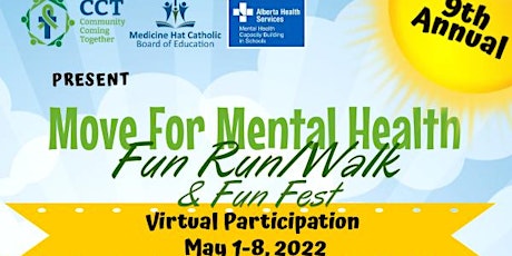 Imagen principal de Move for Mental Health Run/Walk & Fun Fest 2022 - Virtual Edition