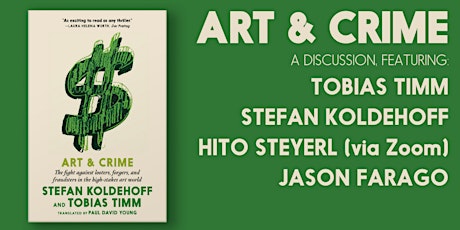 Art & Crime: Stefan Koldehoff and Tobias Timm in Discussion Tickets