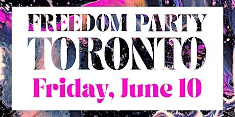 FREEDOM PARTY:  A Celebration of LGBTQI+ Freedom tickets