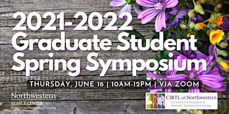 2021-22 Graduate Student Spring Symposium Tickets