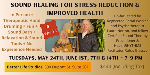 Sound Healing for Stress Reduction & Improved Health