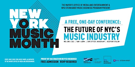 NY Music Month Conference: The Future of NYC's Music Industry