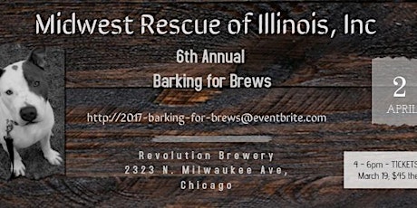 6th Annual Barking for Brews Beer-Tasting Benefit primary image