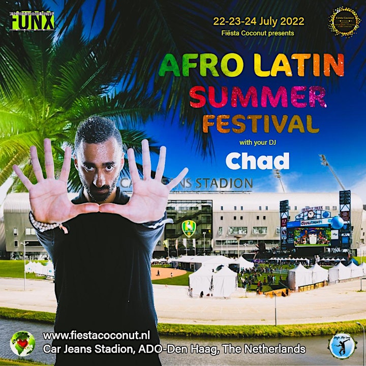 Afbeelding van Afro Latin Summer Festival 2022 - 3 days - 5 area