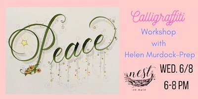 Calligraffiti Workshop with Helen Murdock-Prep