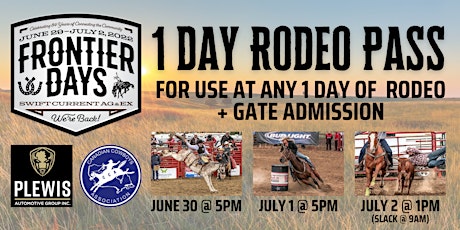 Plewis Automotive Group CCA Rodeo at Frontier Days 2022 tickets