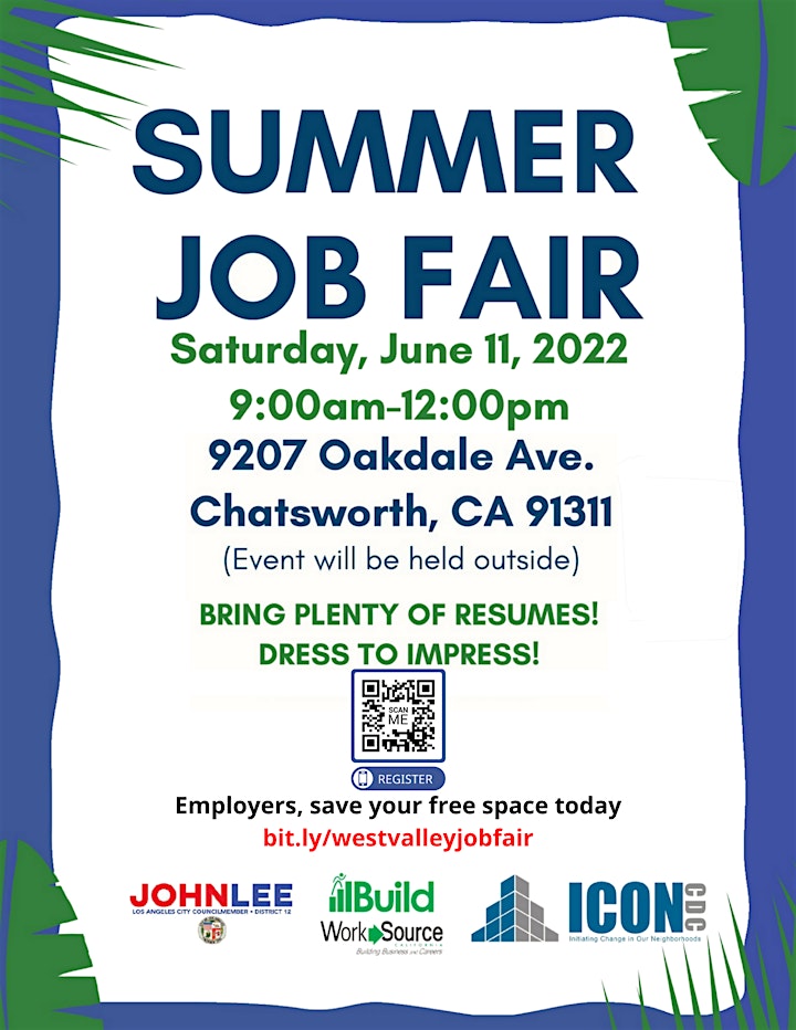 Summer Job Fair image