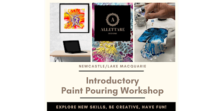 Evening Introductory Paint Pouring Workshop in Newcastle tickets