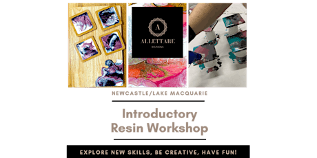 Evening Introductory Resin Workshop in Newcastle! tickets