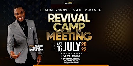 Healing, Deliverance, and Prophetic Service (Baltimore City, MD) tickets