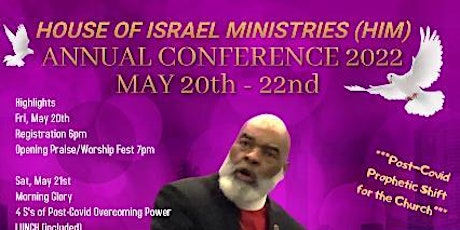 House of Israel Ministries(HIM) Annual Conference 2022 tickets