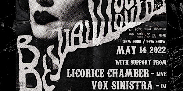 Strict Tempo presents BESTIAL MOUTHS, Licorice Chamber + Vox Sinistra (DJ)