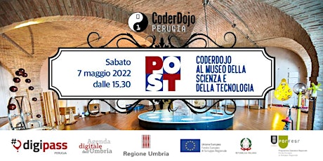 Imagem principal do evento CoderDojo al POST (7 maggio 2022)