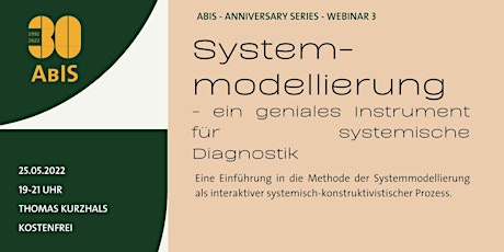 Systemmodellierung - ein geniales Instrument für systemische Diagnostik tickets