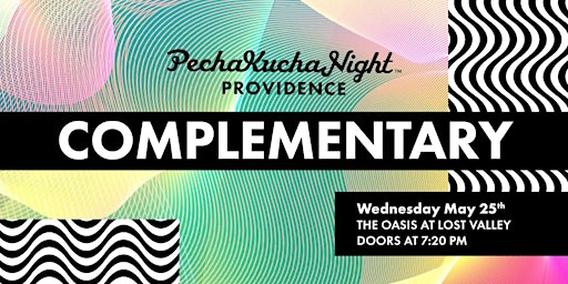 PechaKucha Night #152 - Complementary
