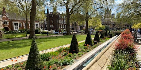 Friendly Londoners and Travellers go to London Square Open Gardens Weekend tickets