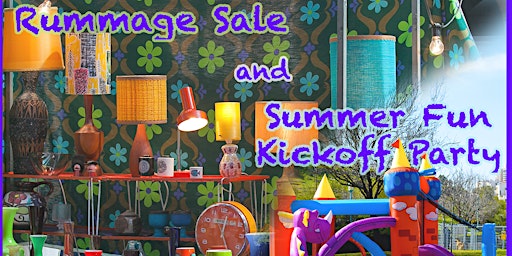 Rummage Sale & Summer Fun Kickoff Party at the Glenwood-Lynwood Library