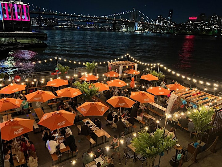 WATERMARK BEACH @ PIER 15 NYC - WATERFRONT COCKTAILS, HAPPY HOUR & BRUNCH! image
