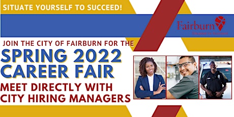 City of Fairburn Spring 2022 Career Fair tickets