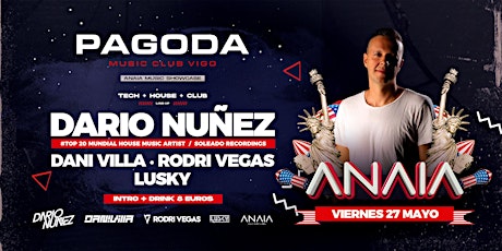 Anaia Music Showcase 002 - Darío Nuñez,  Dani Villa, Rodri Vegas, Lusky entradas
