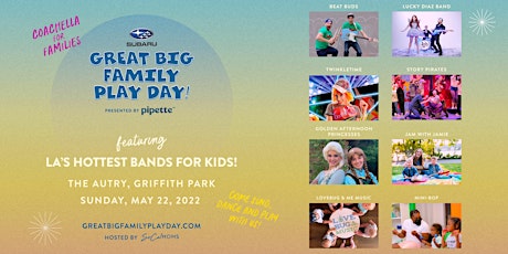 7th Annual Subaru's Great Big Family Play Day presented by Pipette tickets