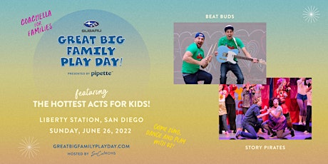 Subaru's Great Big Family Play Day presented by Pipette tickets