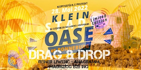 Kleinstadtoase @ Burg-Ronneburg Tickets