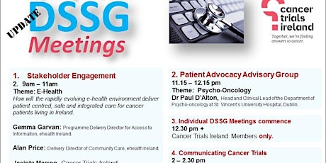 Stakeholders Meetings & Patient Advocate Advisory Group primary image