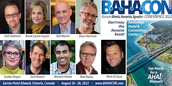 BAHACON 2022  Premier Conference, Atheism, Humanism, Skeptic & Freethinking