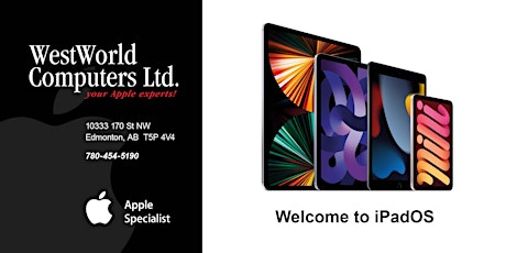 Welcome to iPadOS tickets