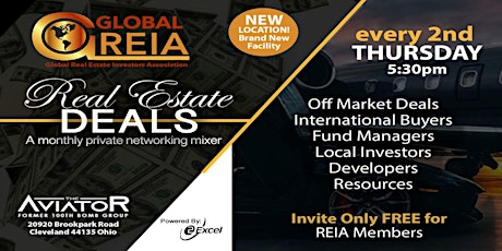 Real Estate Deals (Global REIA) tickets