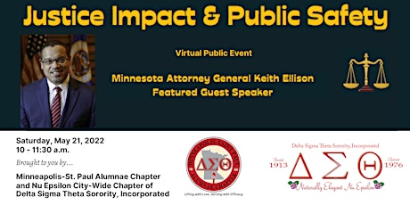2022 Justice Impact & Public Safety with MN Attorney General Keith Ellison tickets