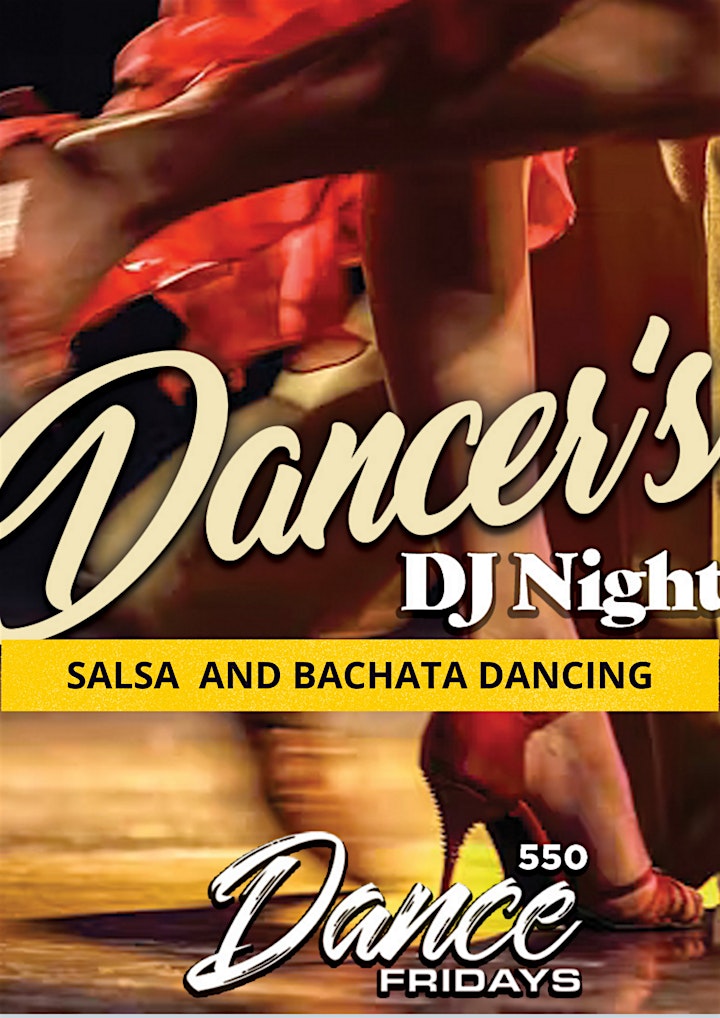 Learn to SALSA Dance and BACHATA Dance at Dance Fridays Salsa Bachata Club image