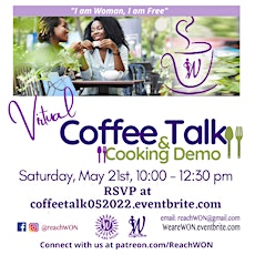 May  Virtual Coffee Talk (via zoom) tickets