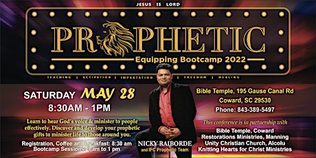 Prophetic Equipping Bootcamp tickets